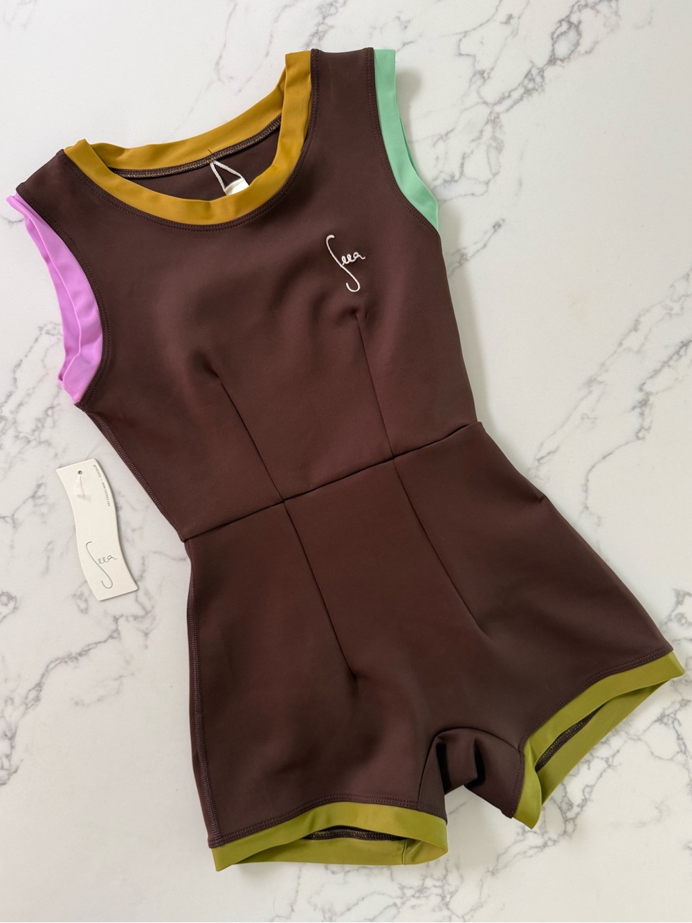 Seea Mona Surf Suit - Cappuccino - Size Small - Picture 2 of 6